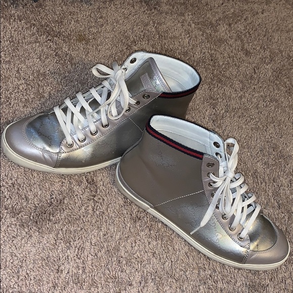 AUTHENTIC Gucci high top women sneakers - Picture 1 of 3